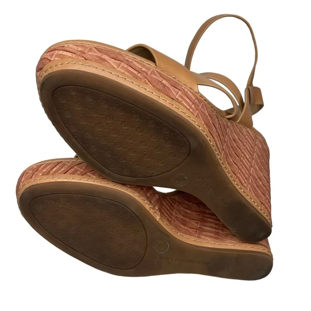 Antonio‎ Melani Wedge Leather Heels